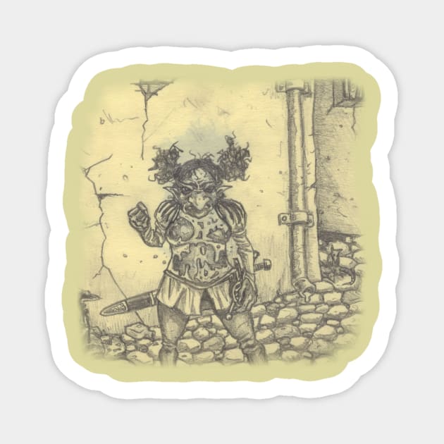 Bad Tempered Gobliness Sticker by Hominid